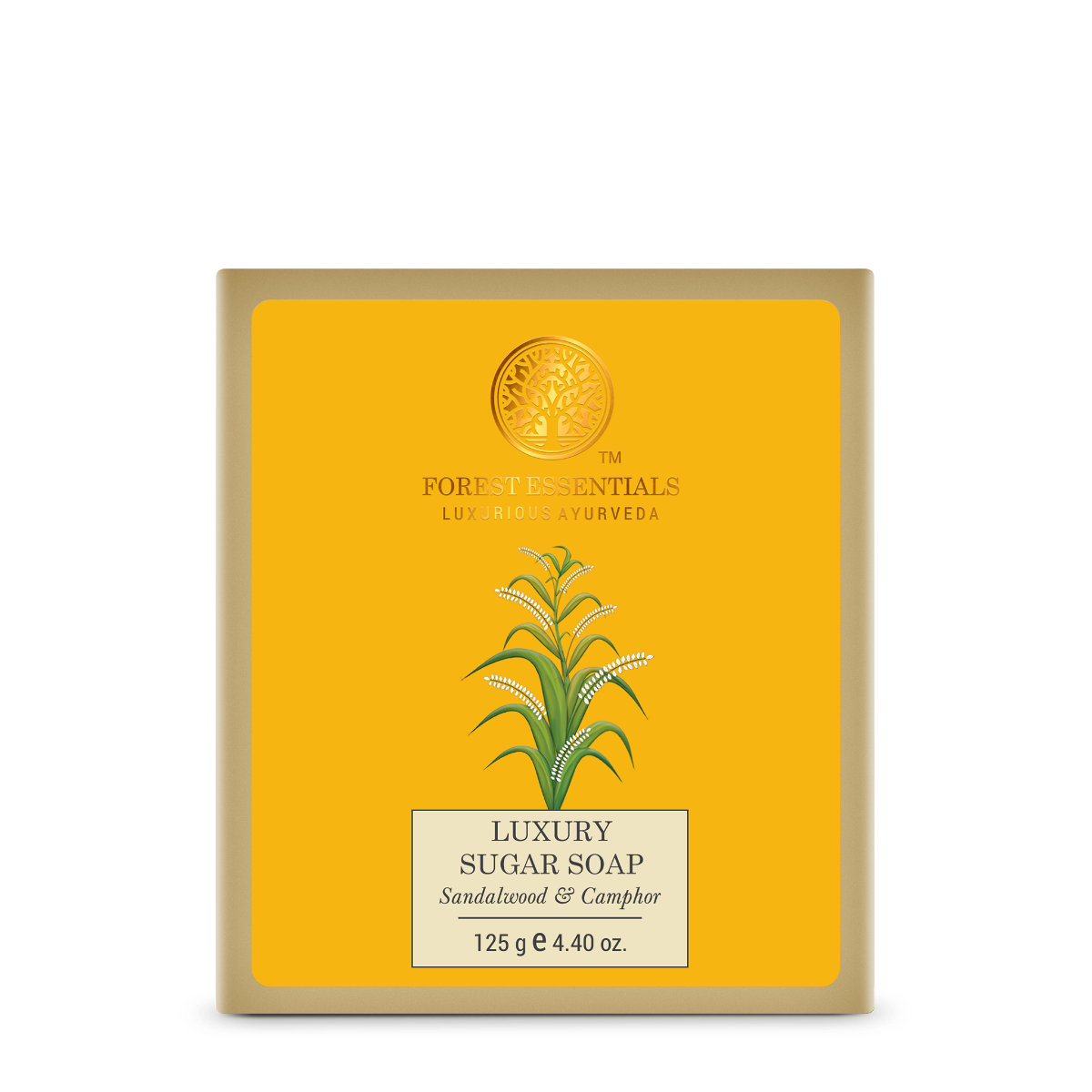 Luxury Sugar Soap Sandalwood & Camphor| Forest Essentials