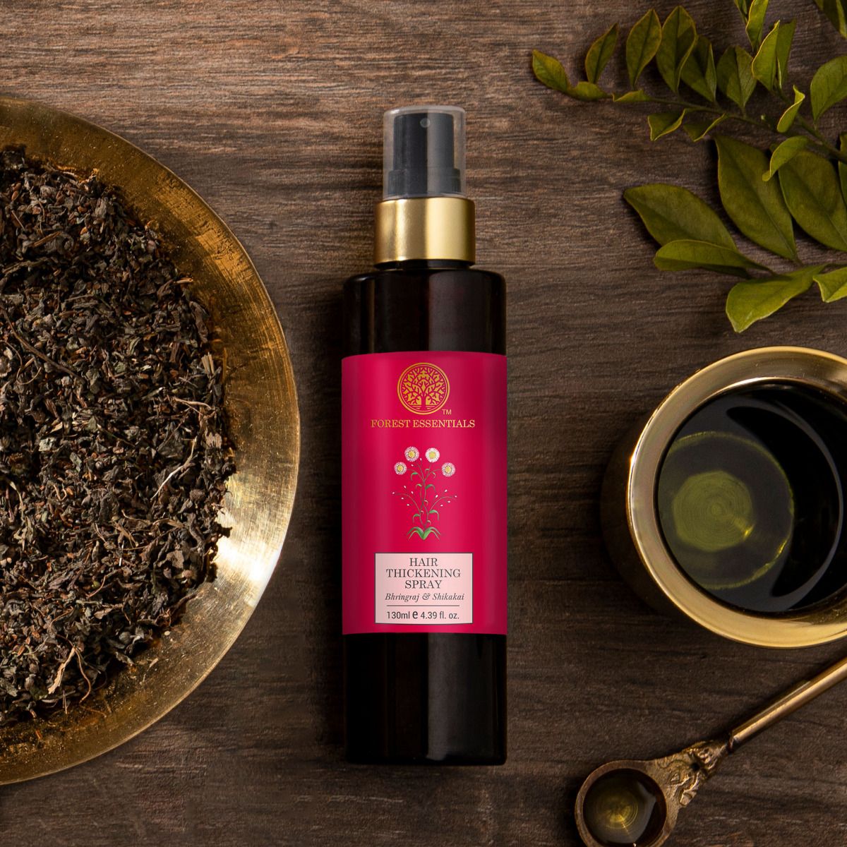 Hair Thickening Spray Bhringraj and Shikakai (130ml) | Forest Essentials