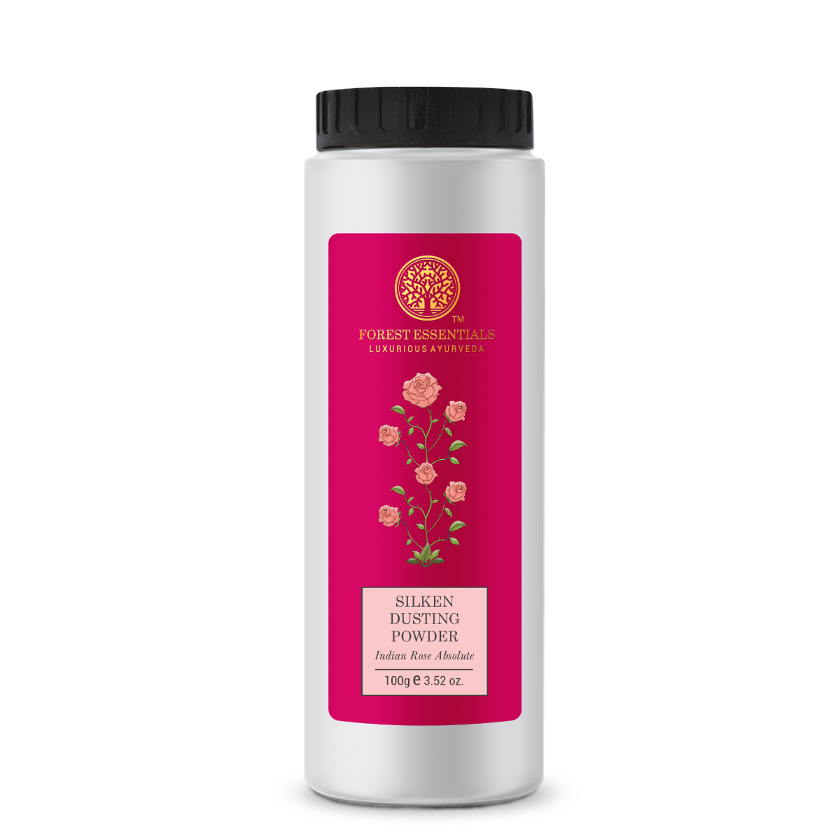 Silken Dusting Powder Indian Rose Absolute Forest Essentials
