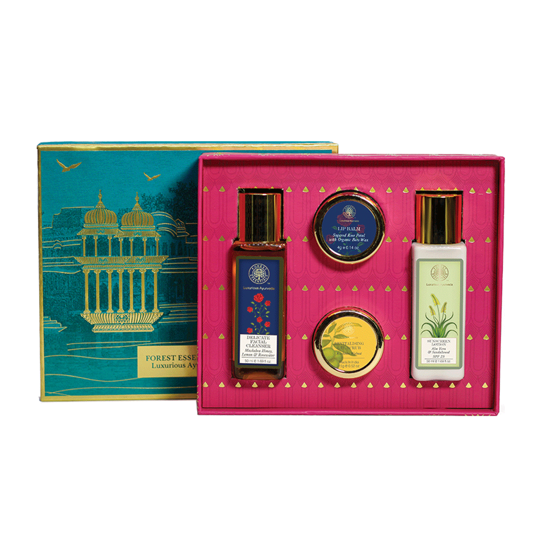 Forest Essentials Facial Essentials Gift Box Forest Essentials Facial Essentials Gift Box