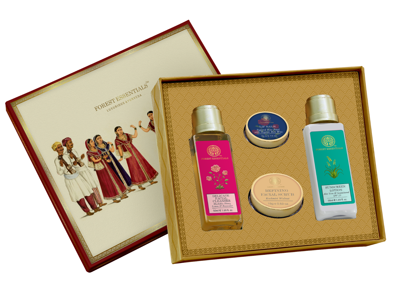 Ayurvedic Facial Care Essentials Gift Set | Forest Essentials